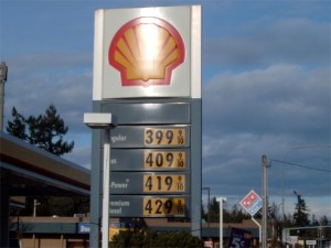 Shell Gas Sign