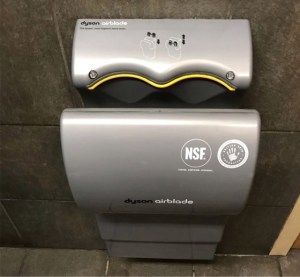Fast and loud Dyson Airblade